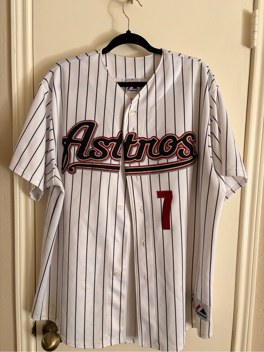 Vintage Houston Astros Biggio jersey